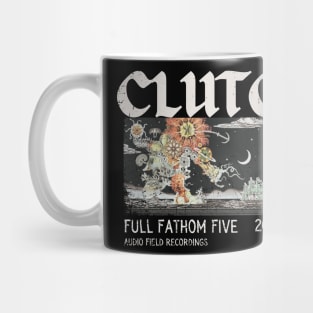 Clutch Vintage 1991 // Full Fathom Five Original Fan Design Artwork Mug